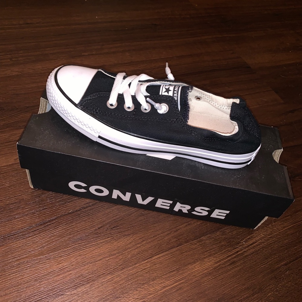 Black Shoreline Converse